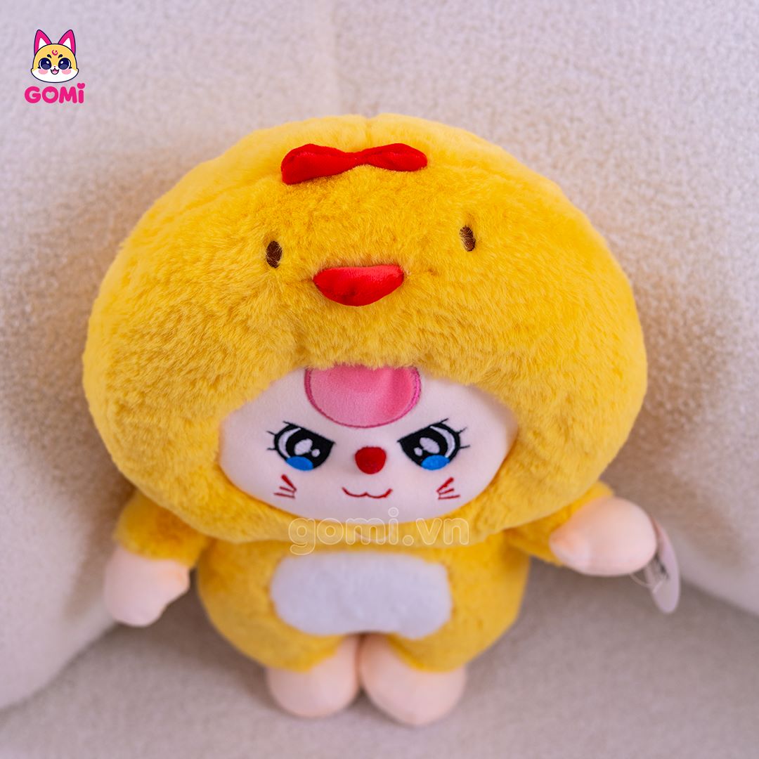 Gấu Bông Bé Ba Cosplay Gà Vàng