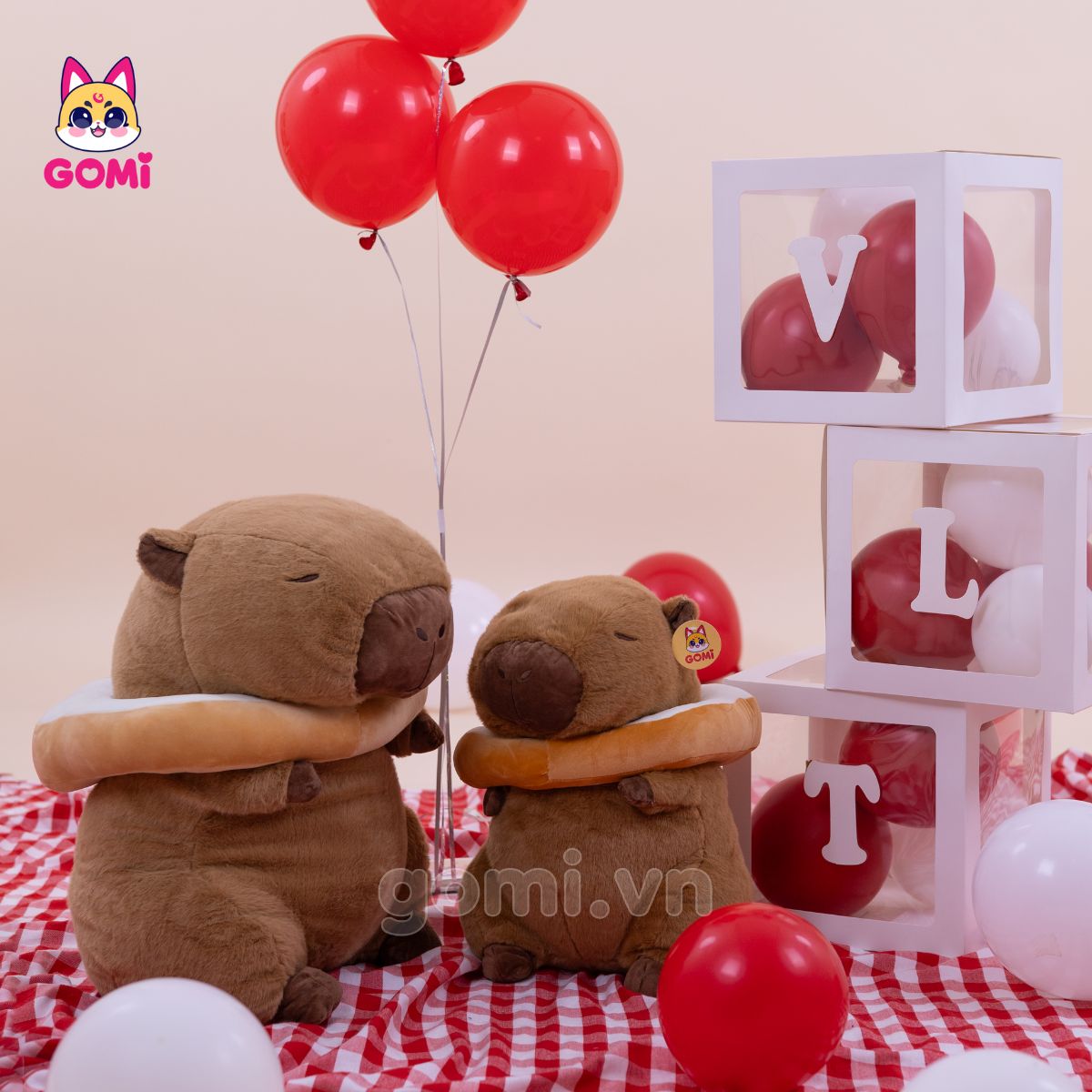Gấu Bông Capybara Bánh Mì
