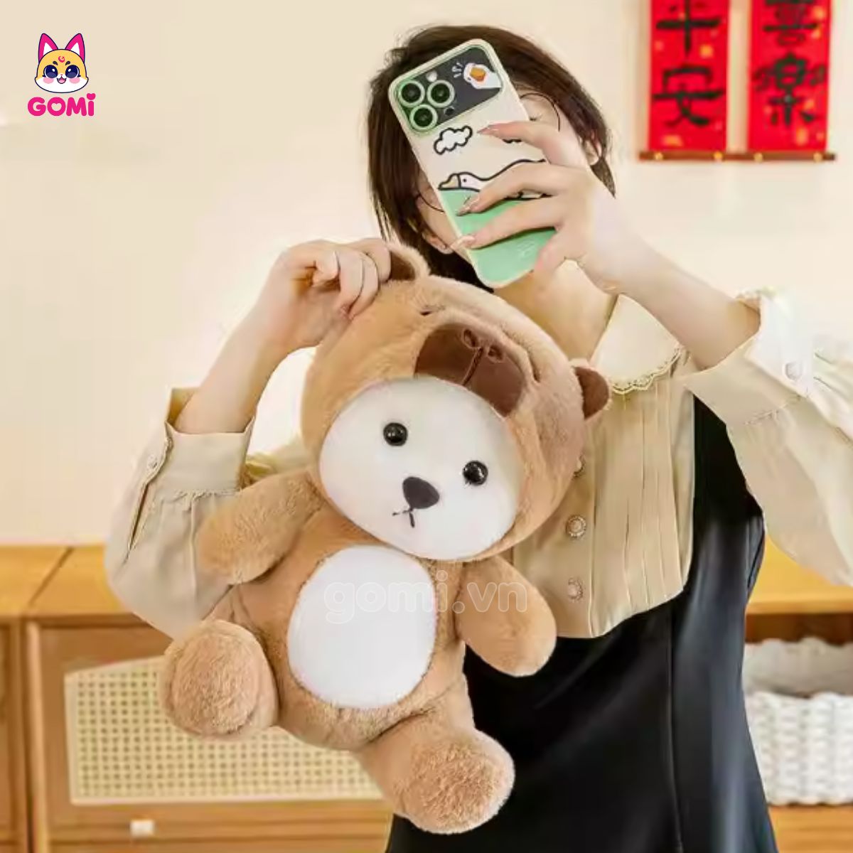 Gấu Bông Lena Cosplay Capybara