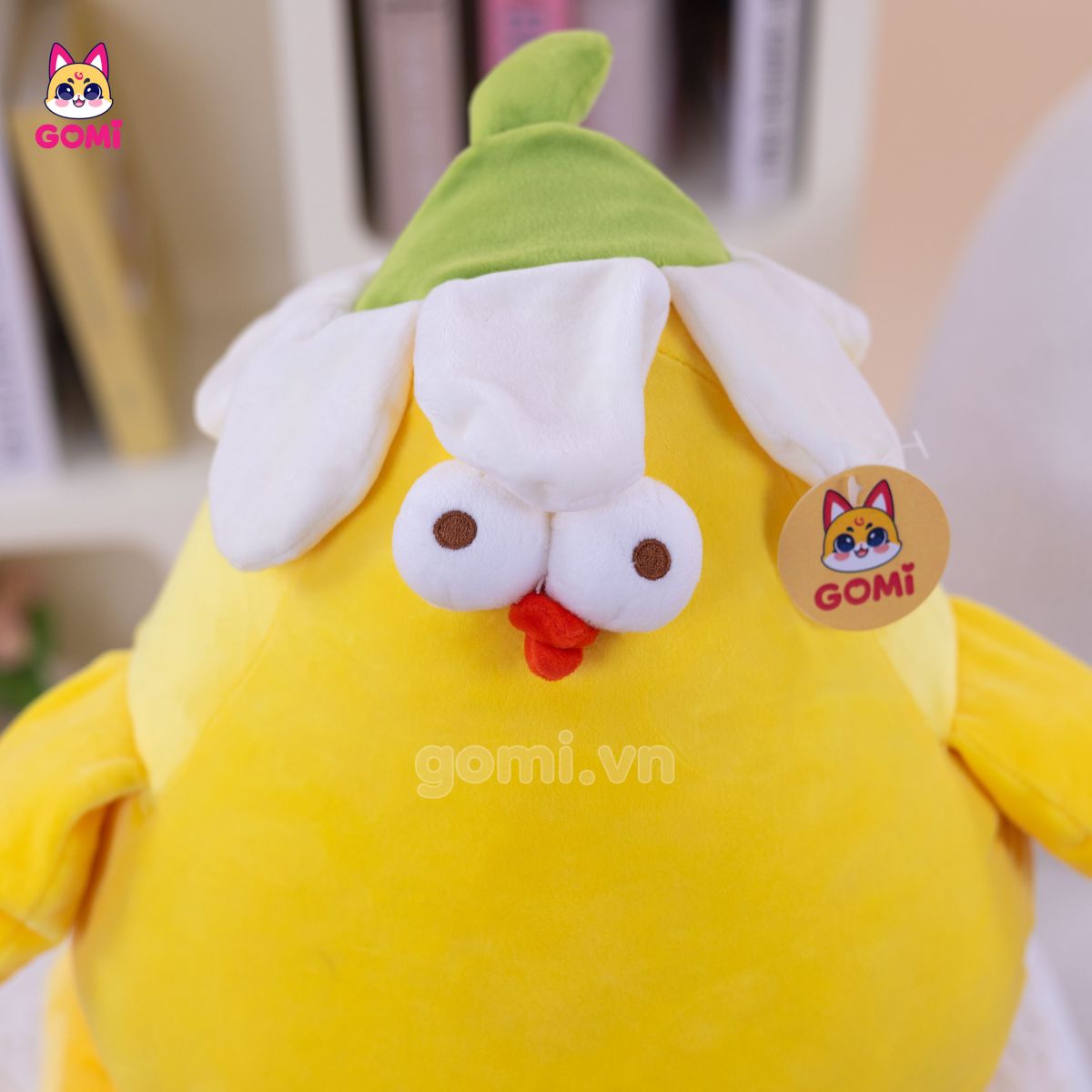 Gối Mền Gà Bụng To Đội Hoa
