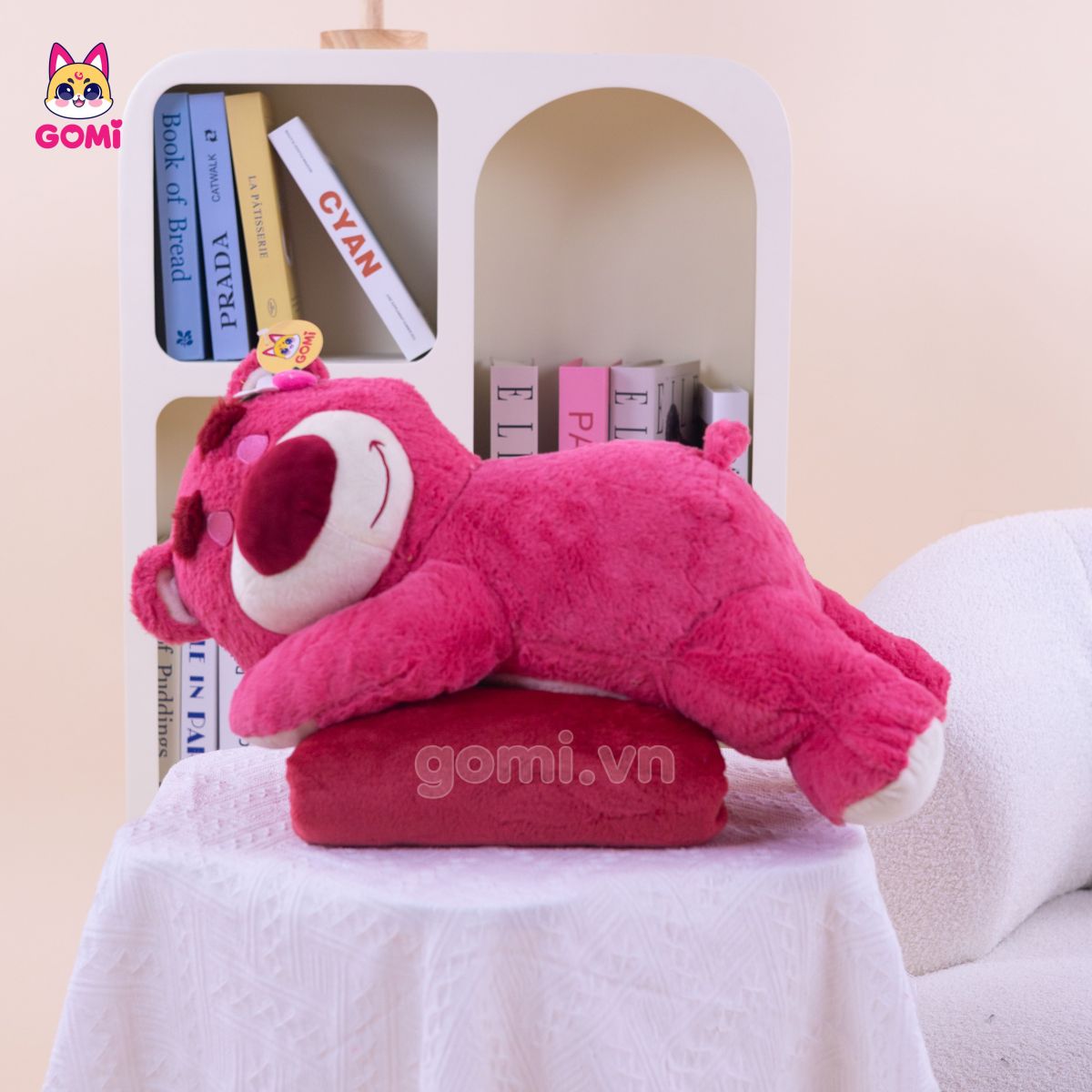 Gối Mền Lotso Tai Dâu Nằm