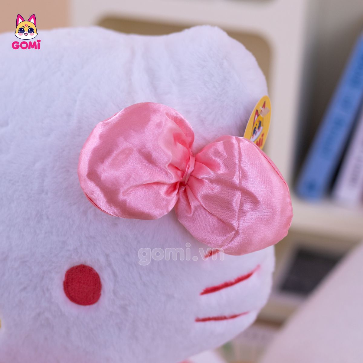 Gấu Bông Kitty Váy Nơ Hồng