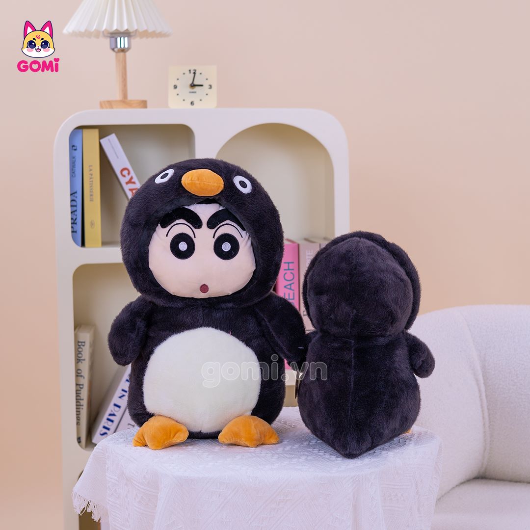 Gấu Bông Shin Cosplay Cánh Cụt