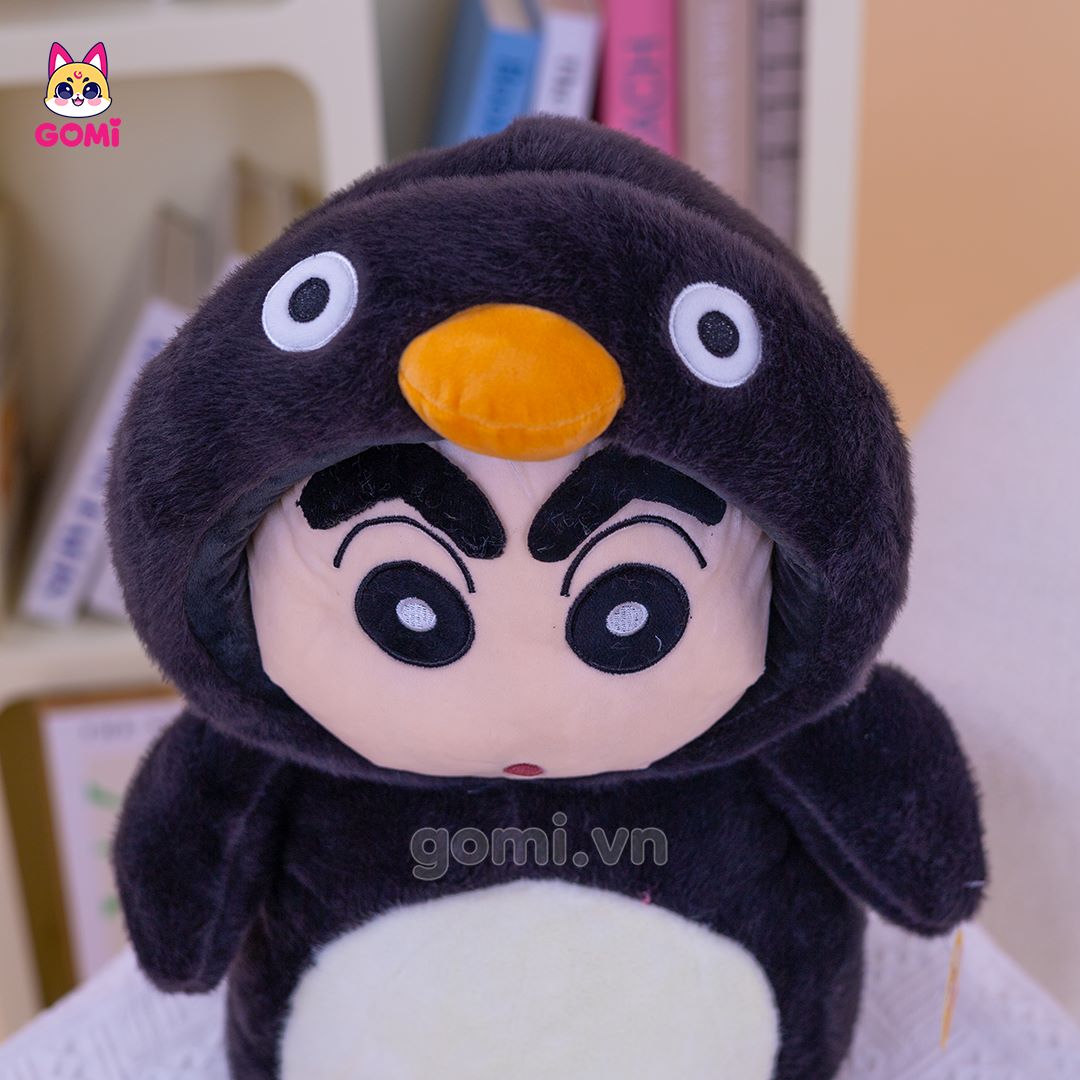Gấu Bông Shin Cosplay Cánh Cụt