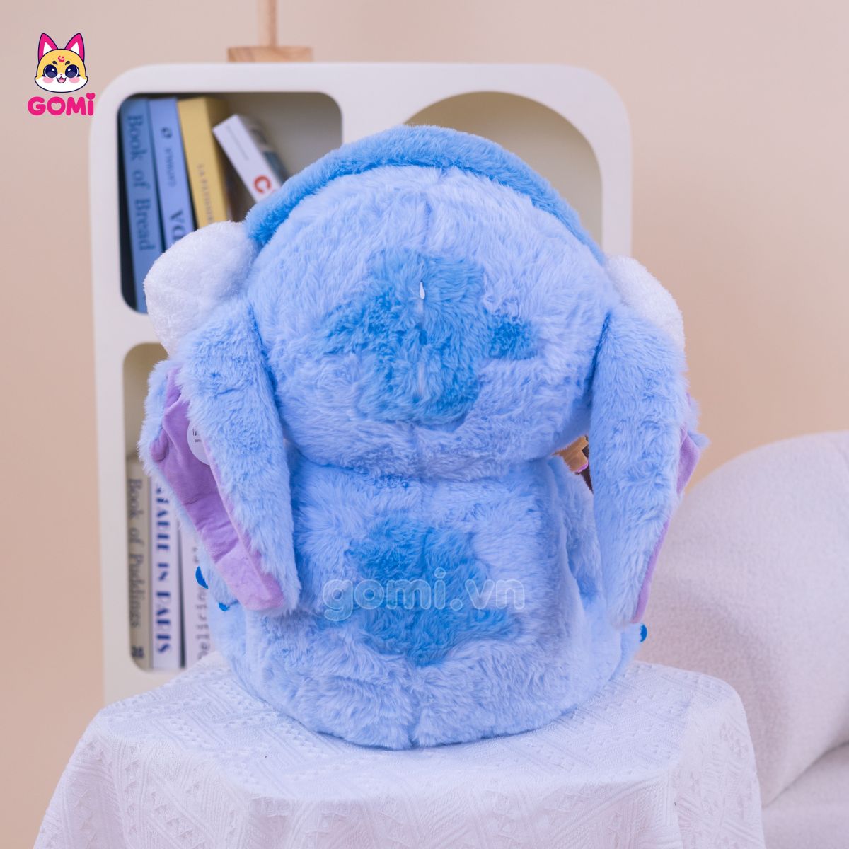 Gấu Bông Stitch Đeo Tai Nghe Ôm Thú