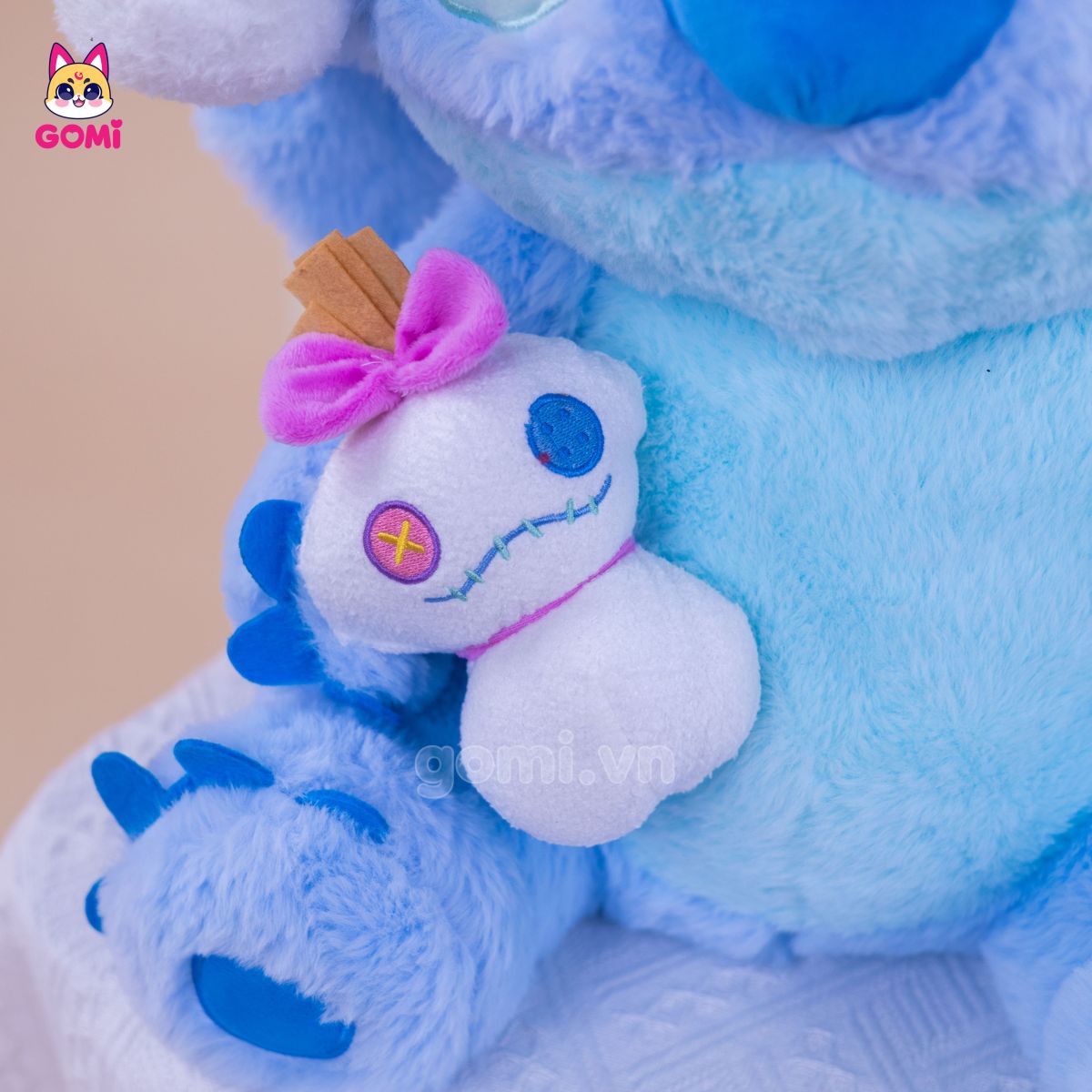 Gấu Bông Stitch Đeo Tai Nghe Ôm Thú