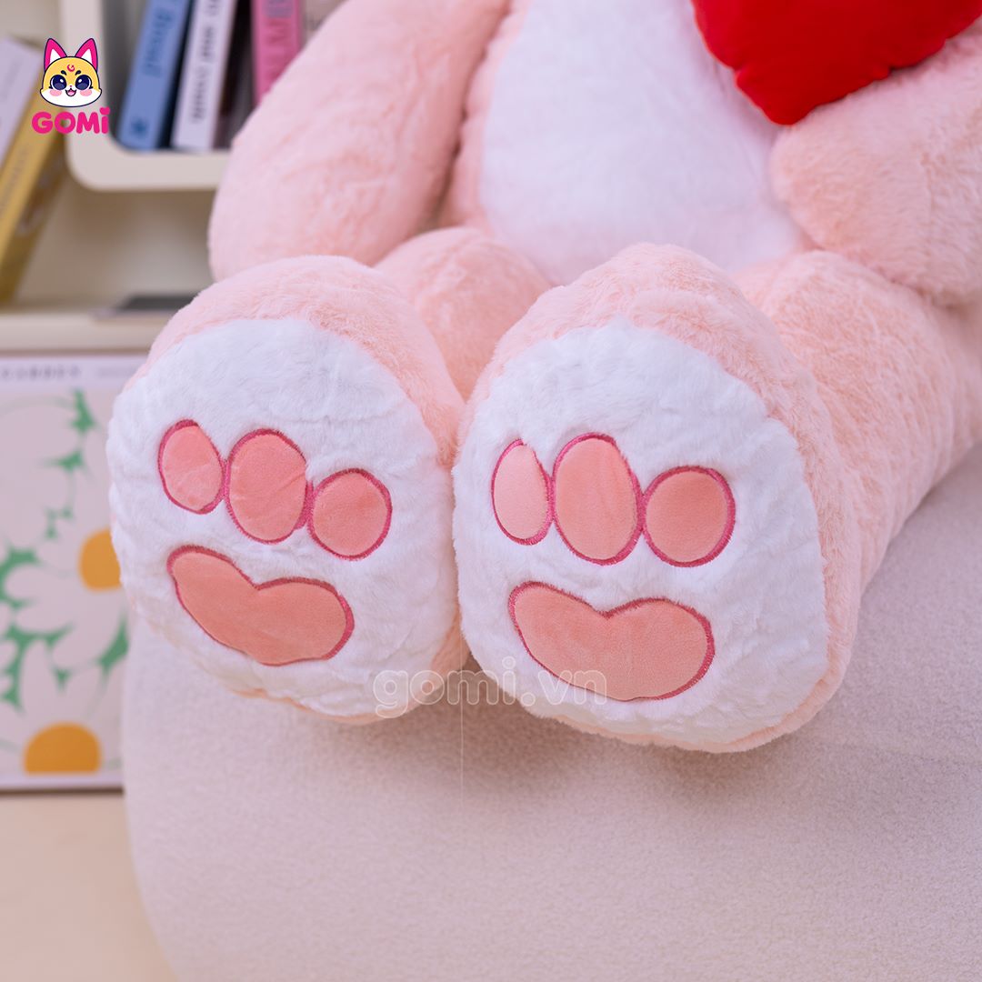 Gấu Bông Teddy Ngực Tim