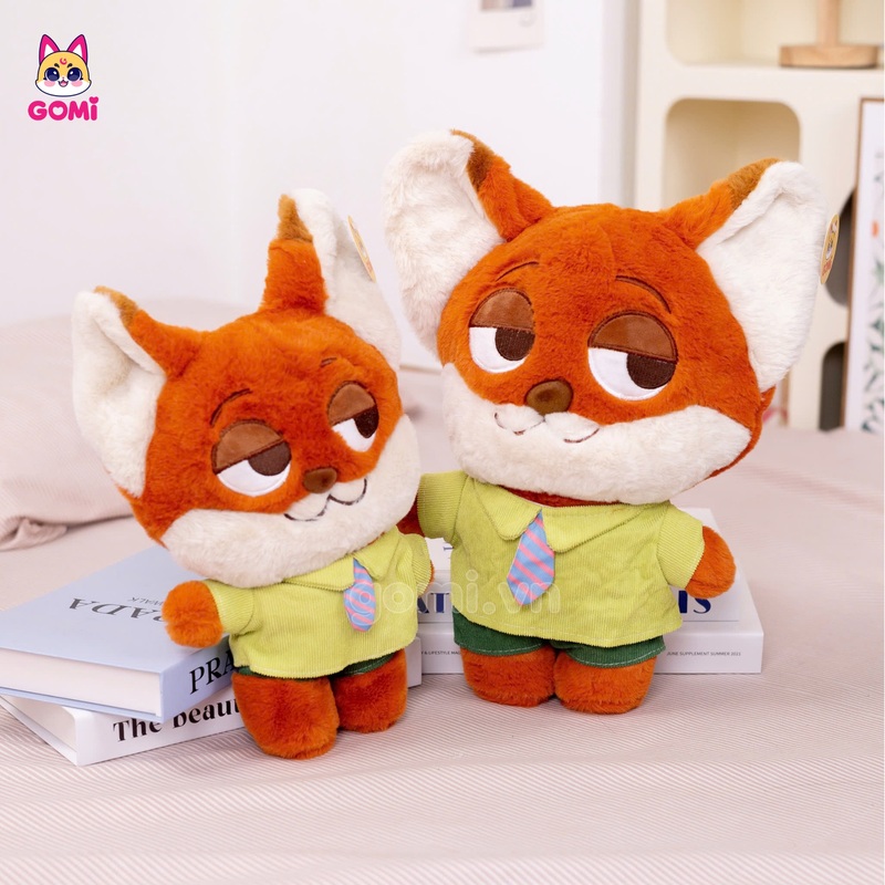 Gấu Bông Cáo Cam Nick