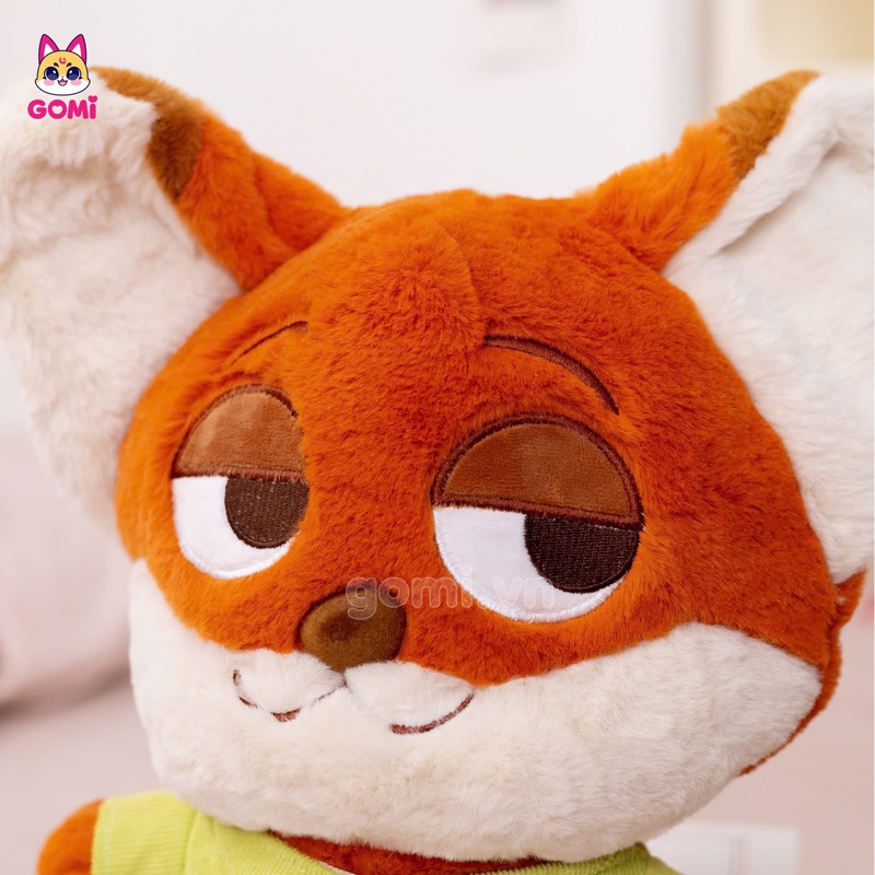 Gấu Bông Cáo Cam Nick