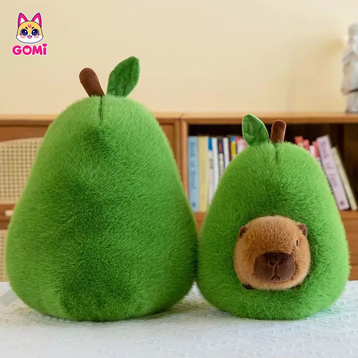 Gấu Bông Capybara Trái Bơ