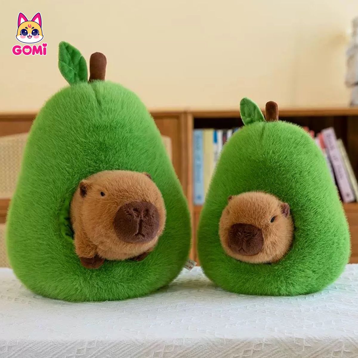 Gấu Bông Capybara Trái Bơ