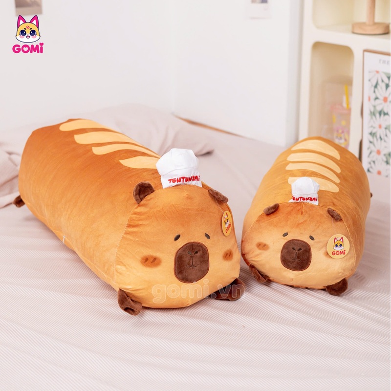 Gấu Bông Capybara Bánh Mì Nằm