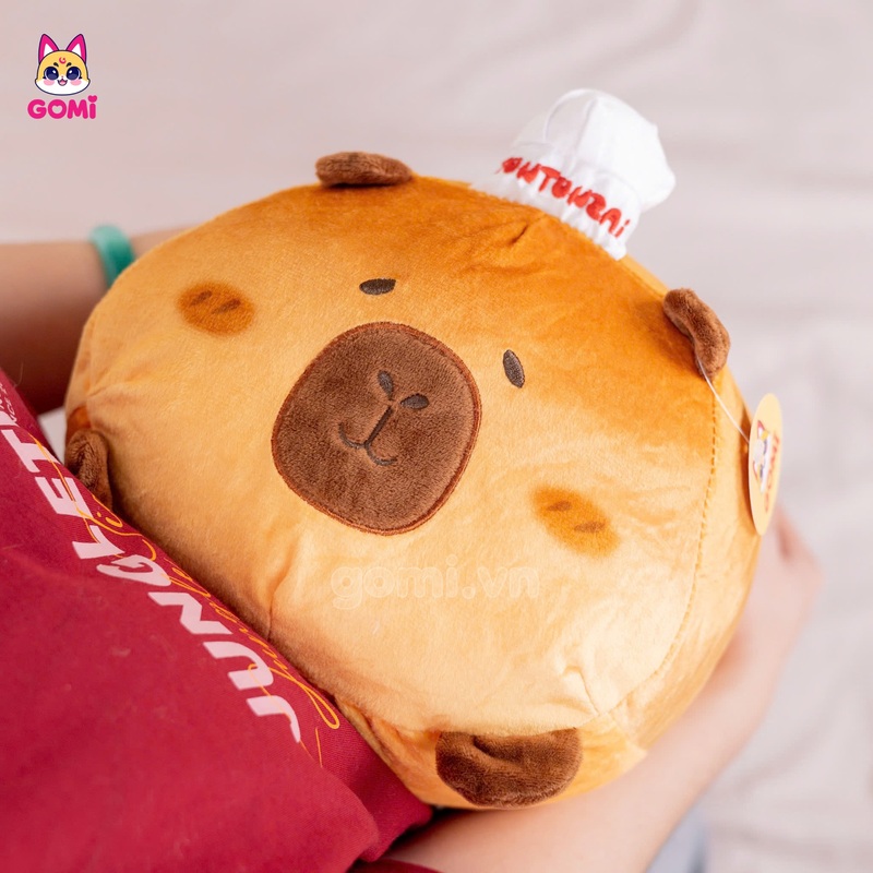 Gấu Bông Capybara Bánh Mì Nằm