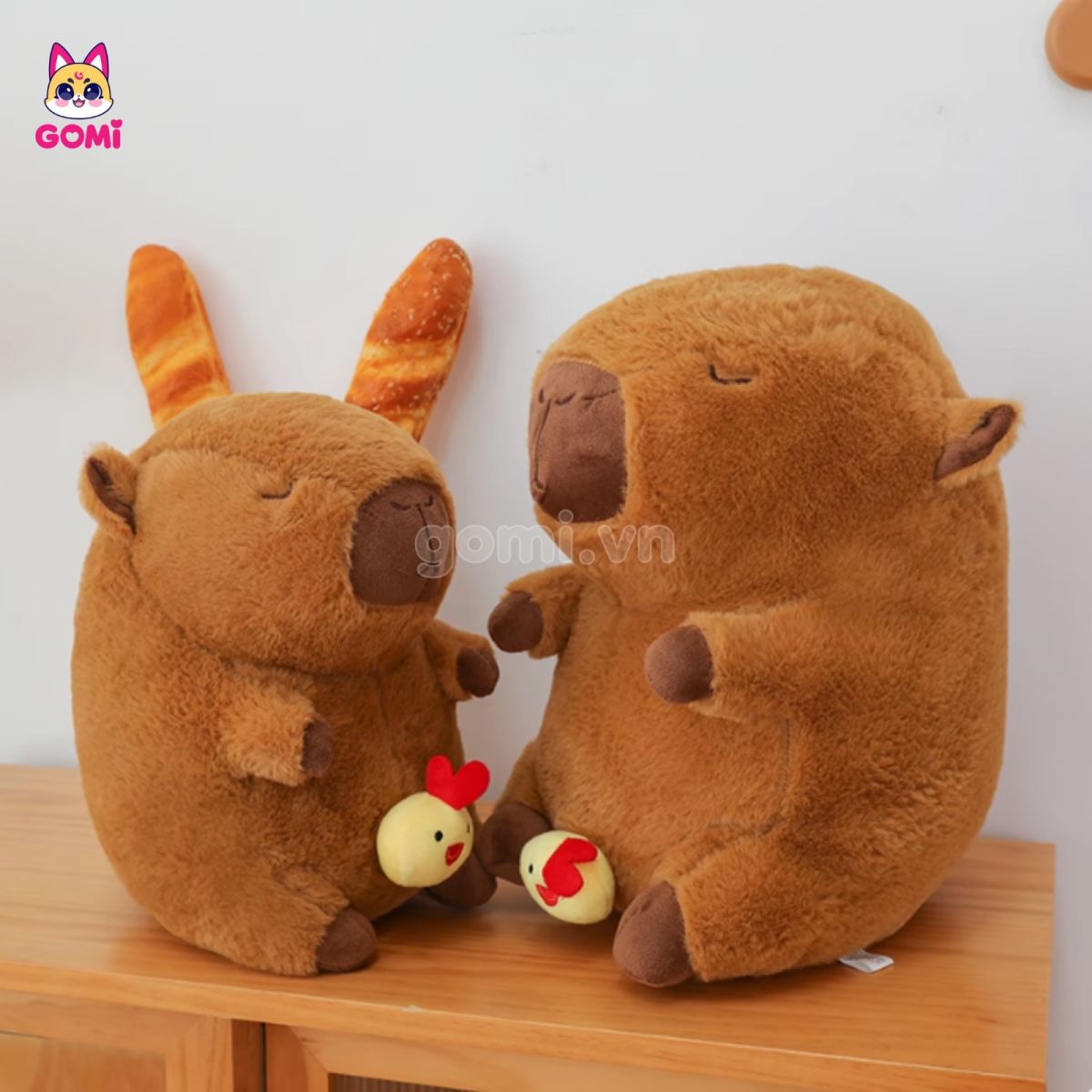 Gấu Bông Capybara Rút Gà
