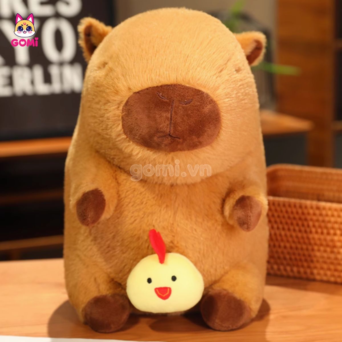 Gấu Bông Capybara Rút Gà