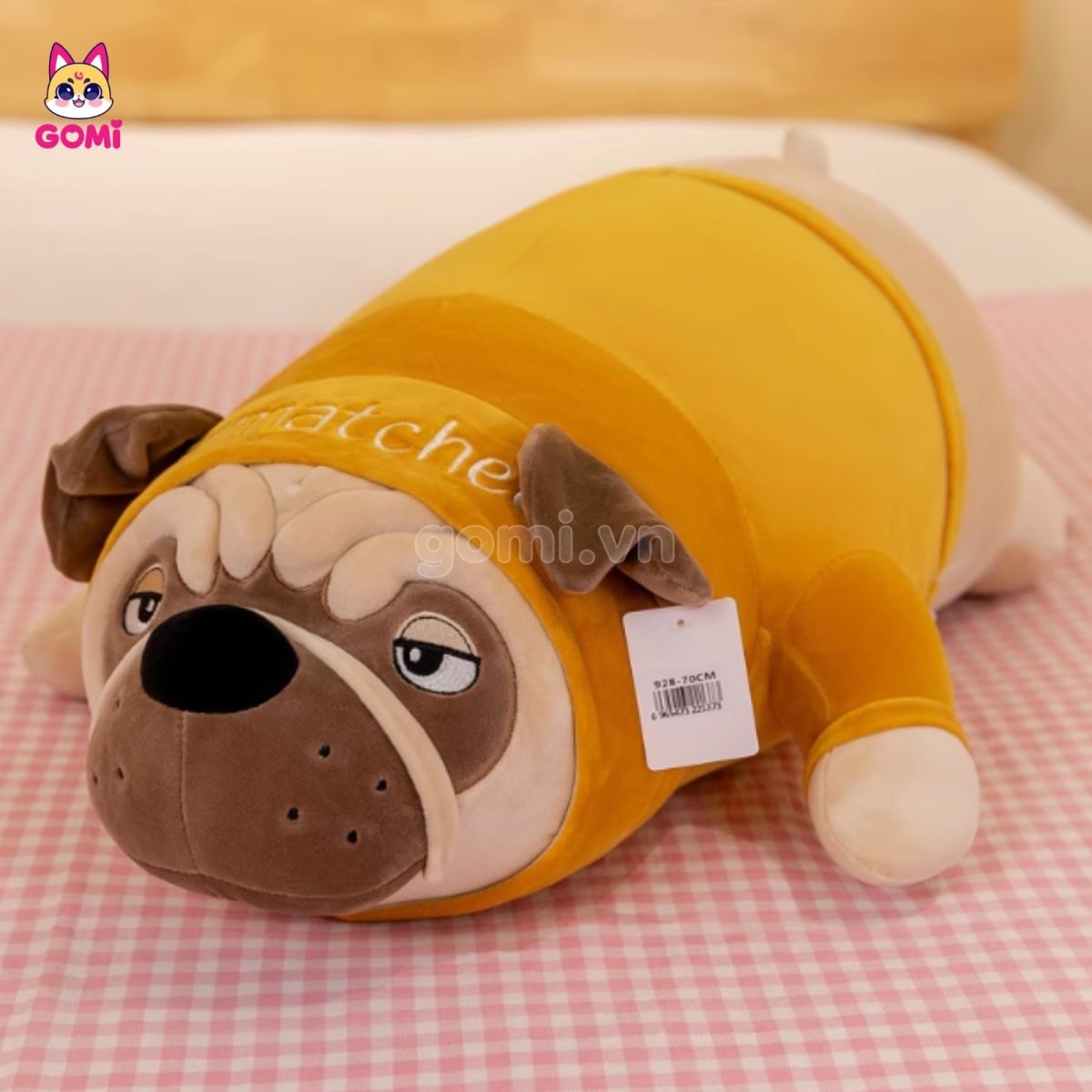 Gấu Bông Chó Bull Áo Nằm