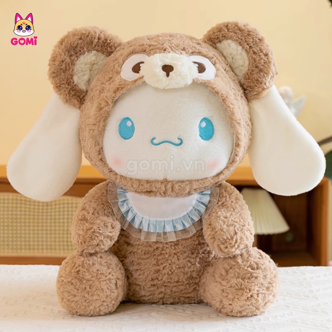 Gấu Bông Cinnamoroll Yếm Cosplay Gấu