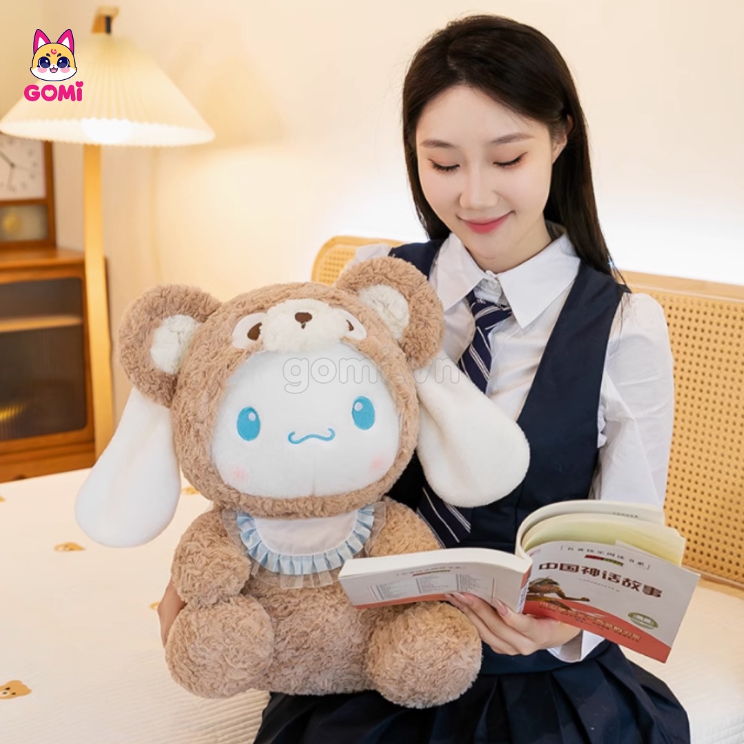 Gấu Bông Cinnamoroll Yếm Cosplay Gấu