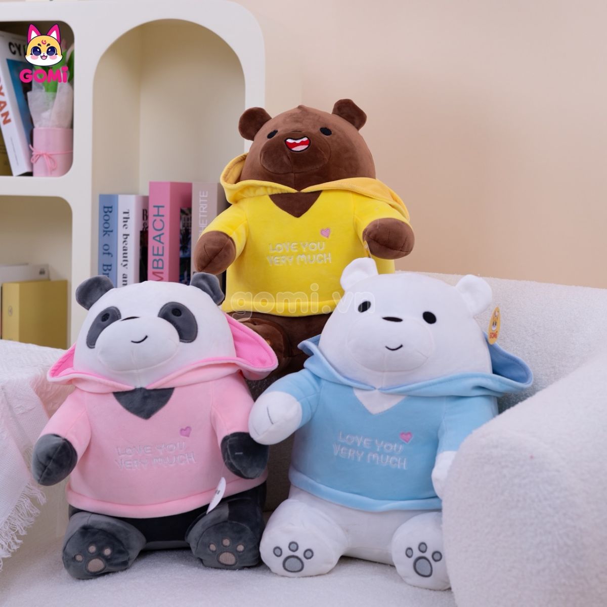 Bộ 3 Gấu Cosplay Ngồi