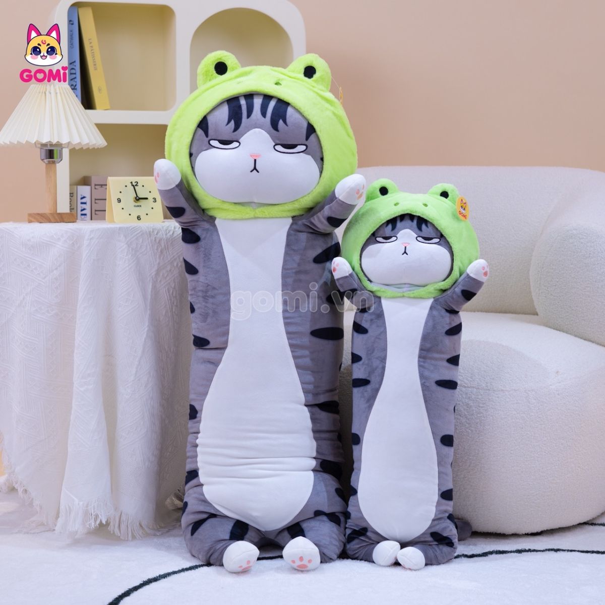 Gối Ôm Mèo Hoàng Thượng Cosplay