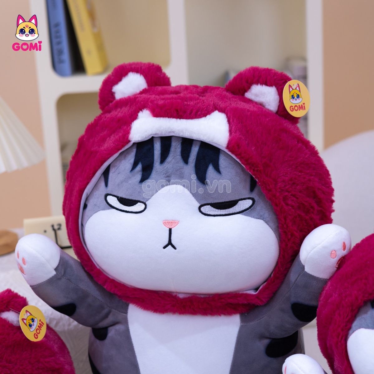 Gối Ôm Mèo Hoàng Thượng Cosplay