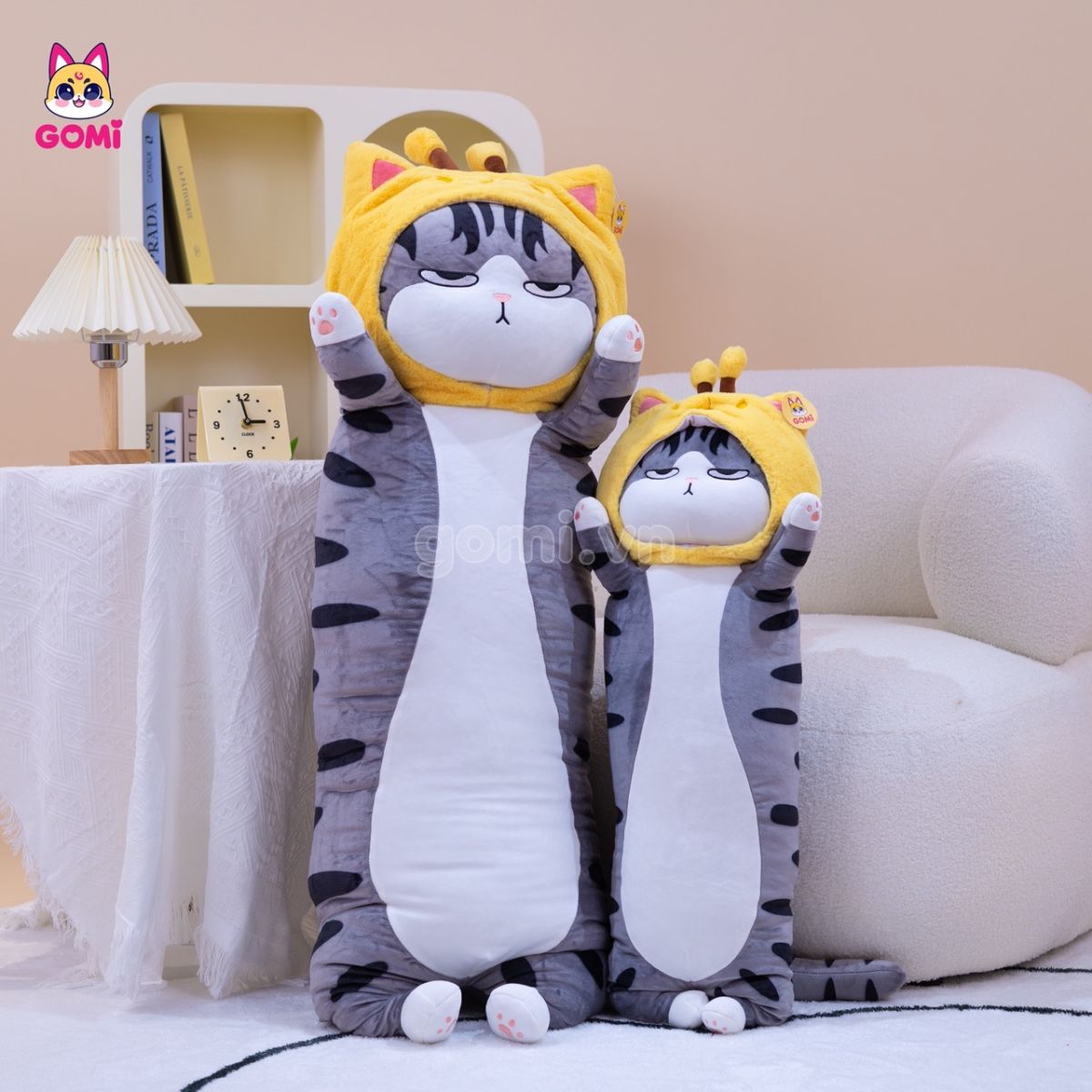 Gối Ôm Mèo Hoàng Thượng Cosplay