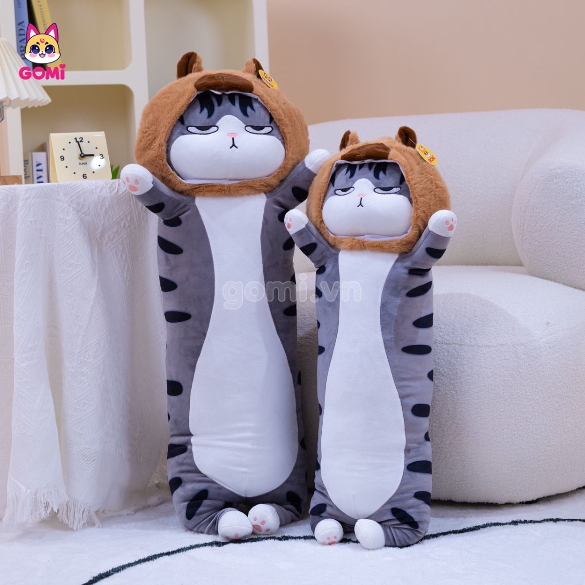 Gối Ôm Mèo Hoàng Thượng Cosplay