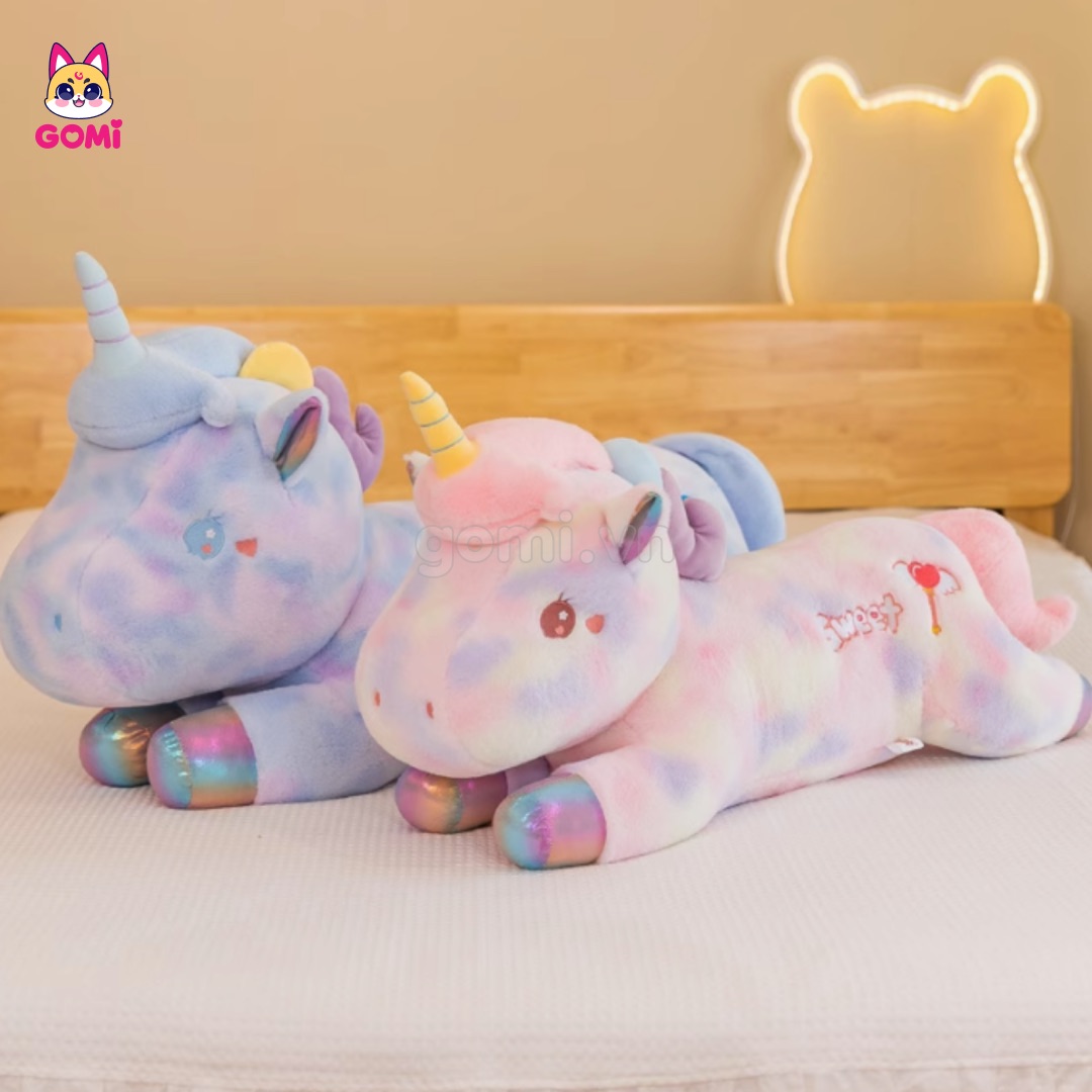 Gối Ôm Unicorn Nằm Galaxy