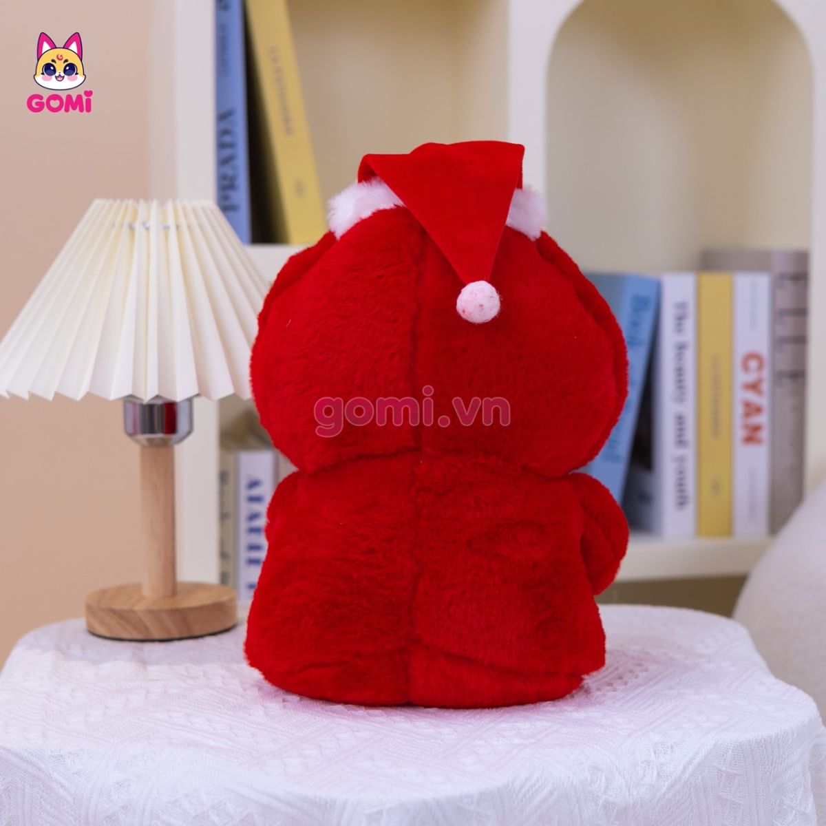 Gấu Bông Heo Đội Mũ Noel