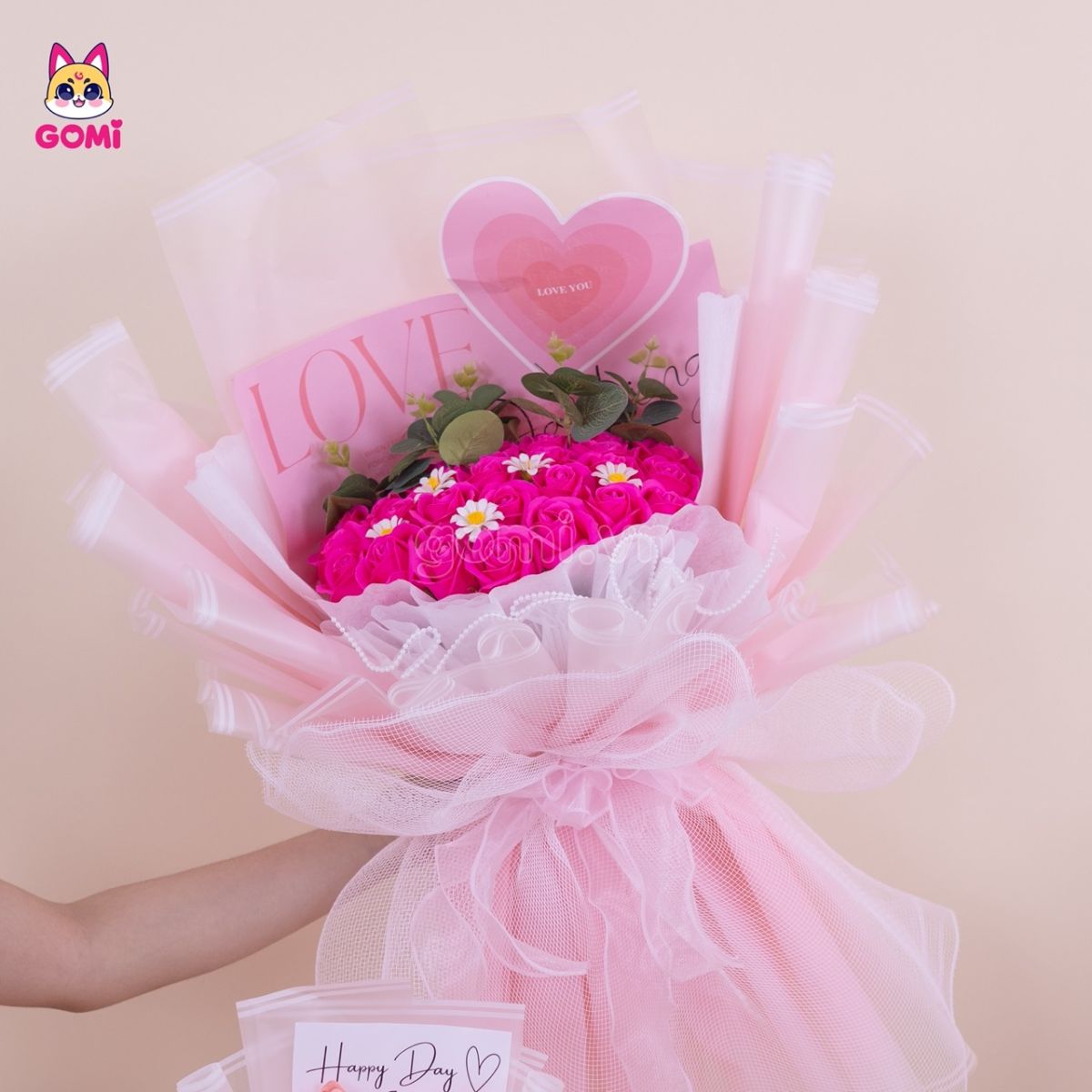 Hoa Sáp - Hồng 35B