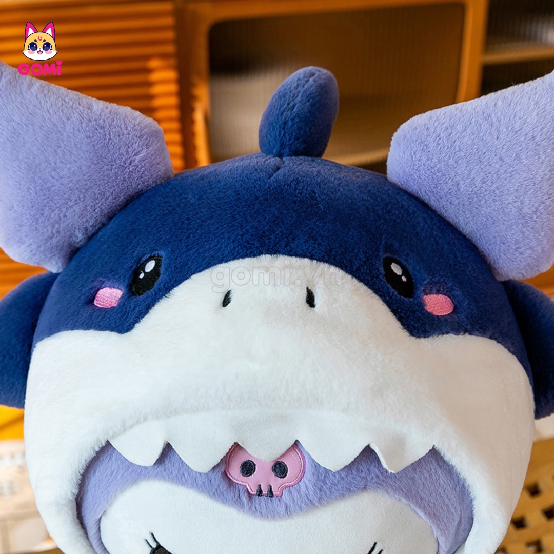 Gấu Bông Kuromi Cosplay Cá Mập