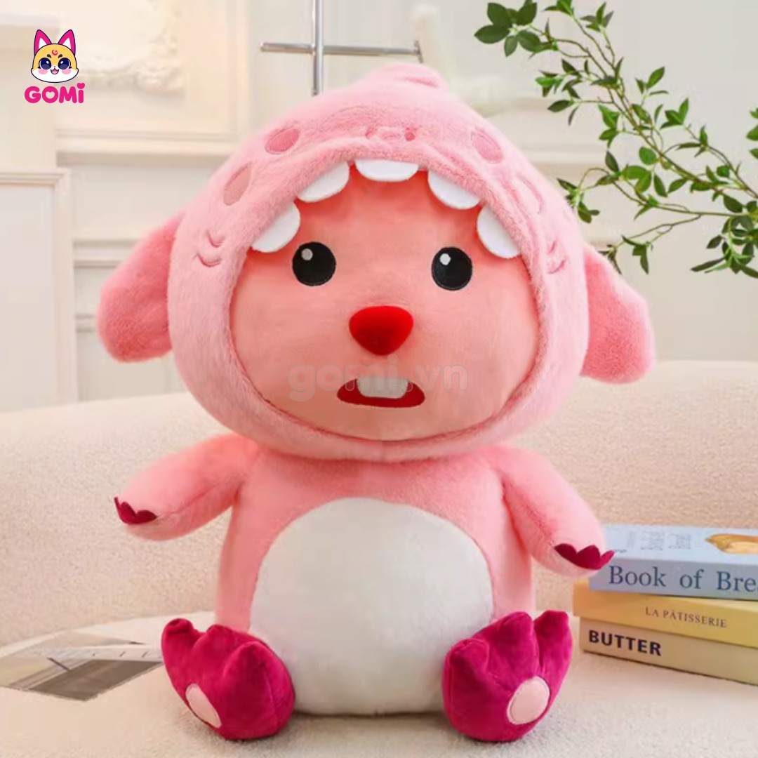 Gấu Bông Loopy Cosplay Cá Mập