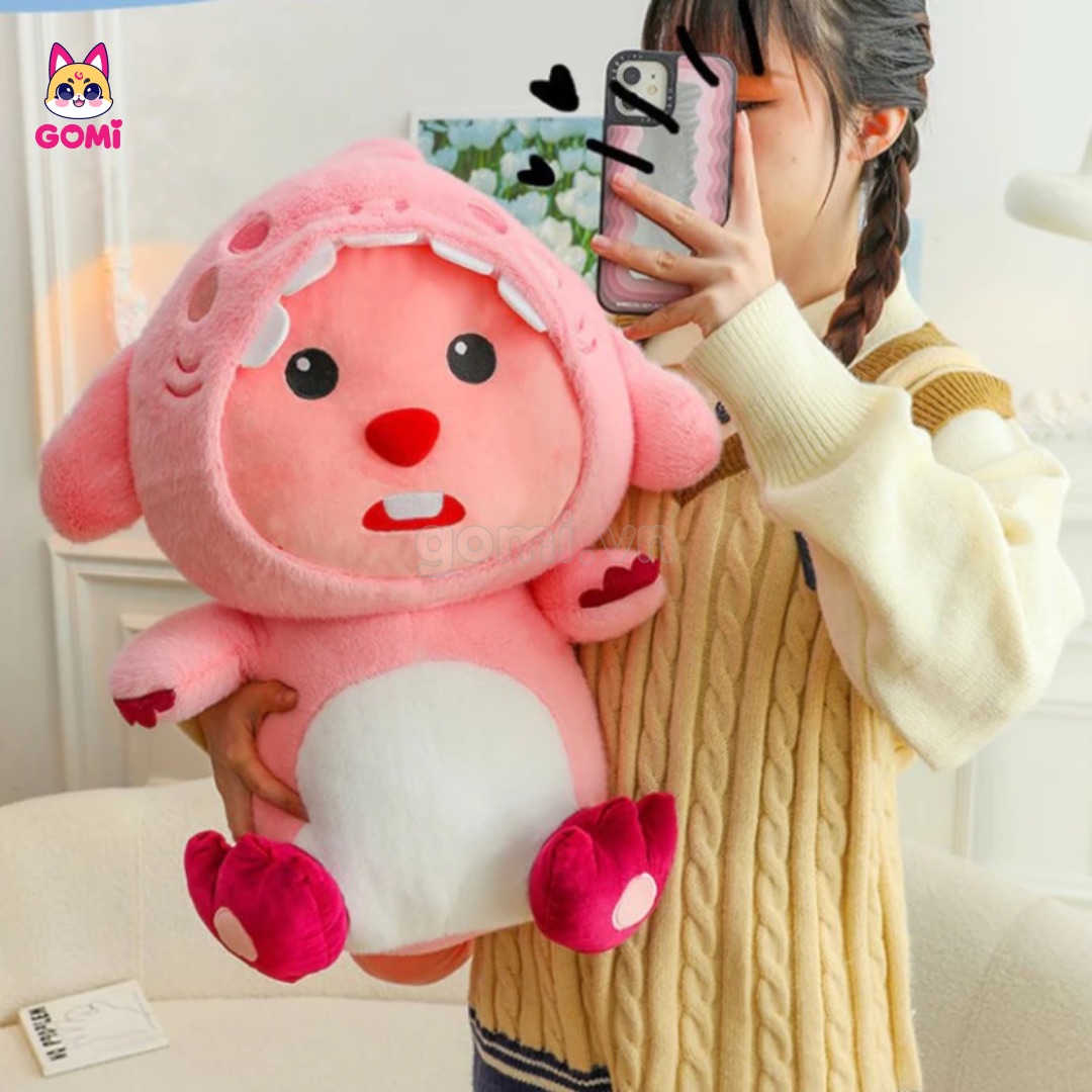 Gấu Bông Loopy Cosplay Cá Mập