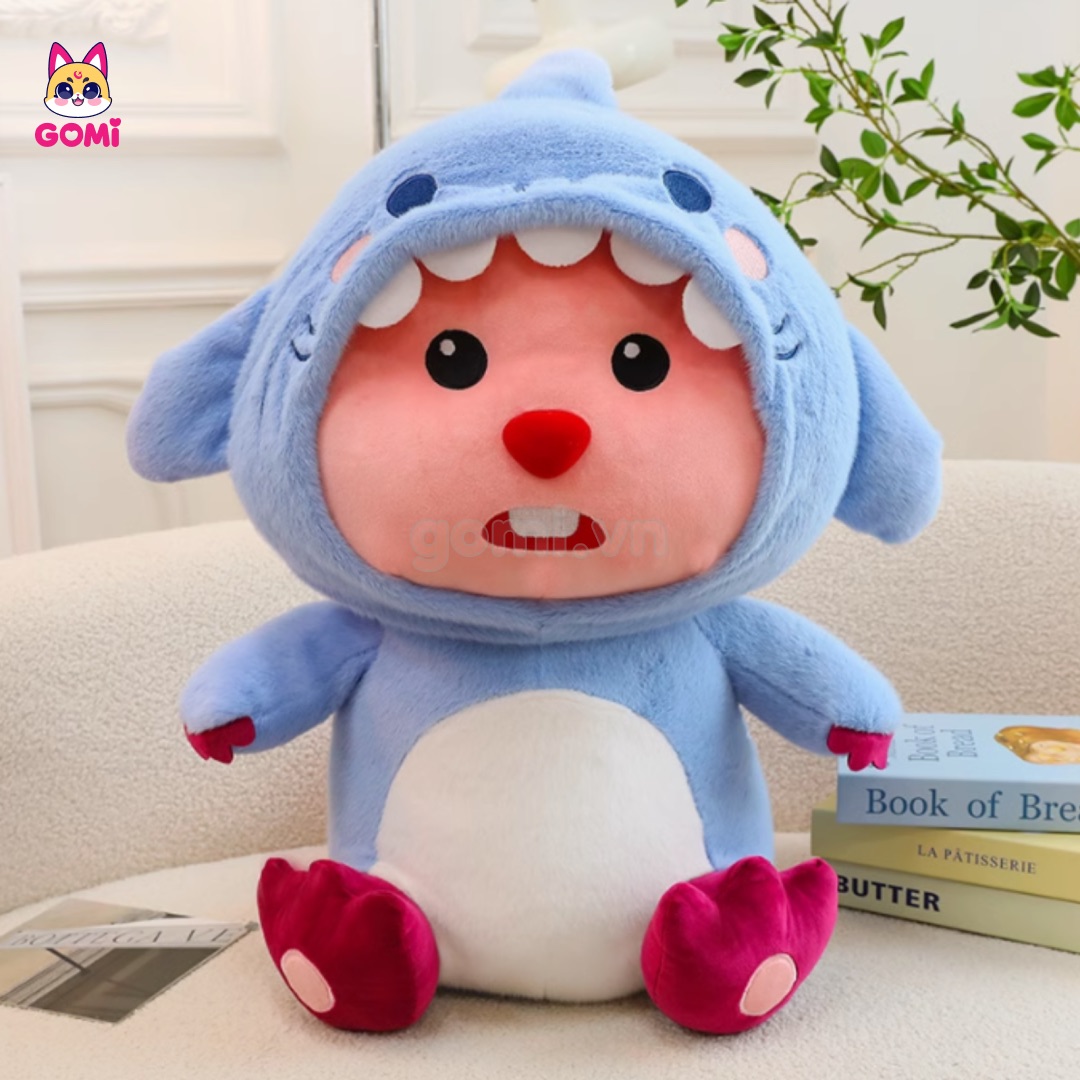Gấu Bông Loopy Cosplay Cá Mập