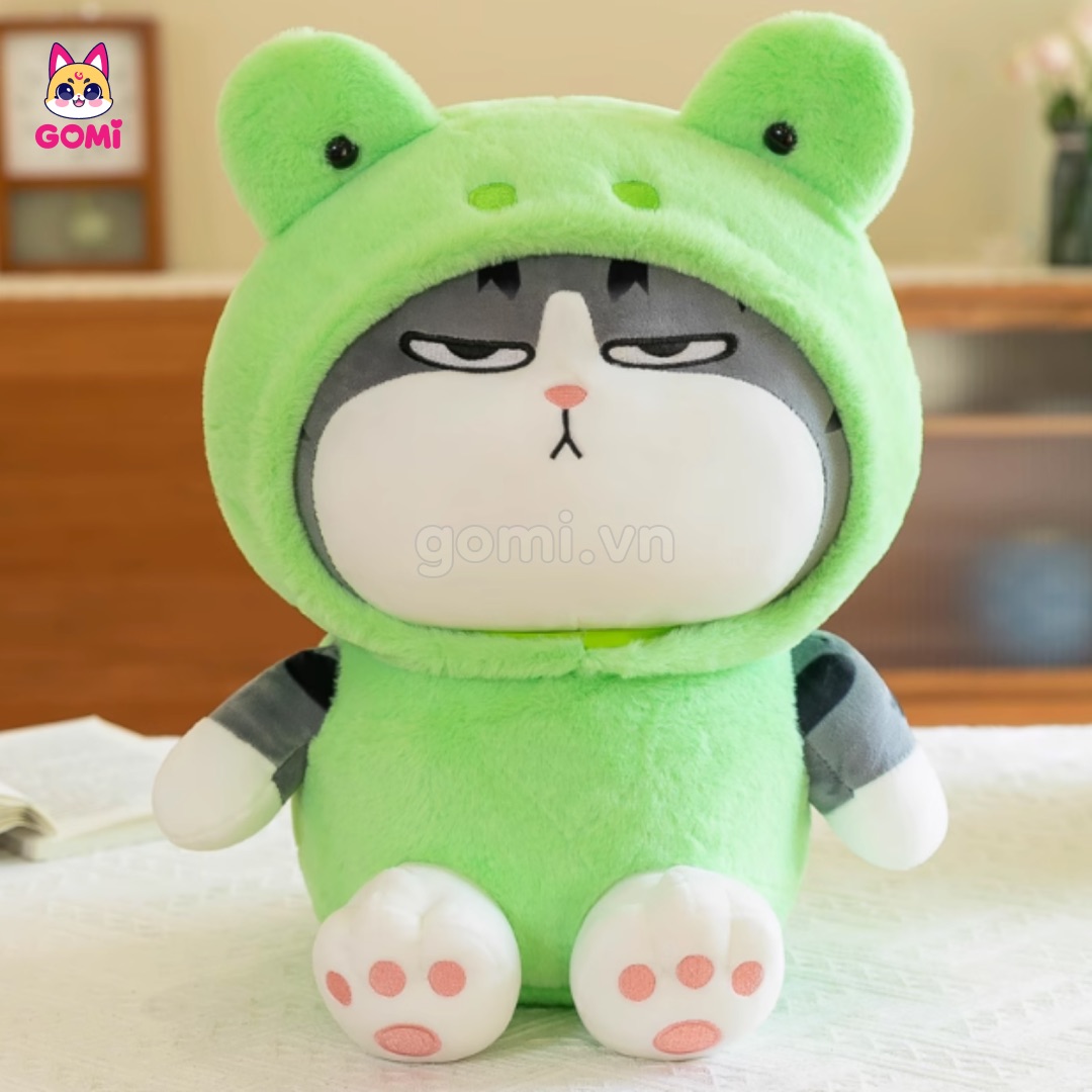 Gấu Bông Bộ 3 Mèo Hoàng Thượng Cosplay