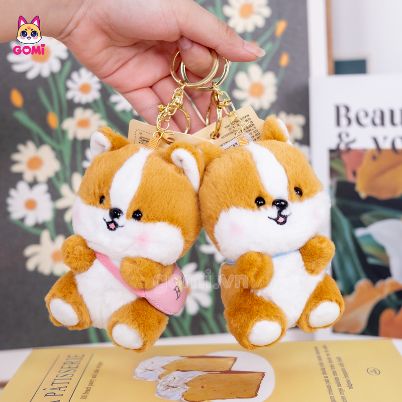 Móc Khóa Shiba Đeo Túi