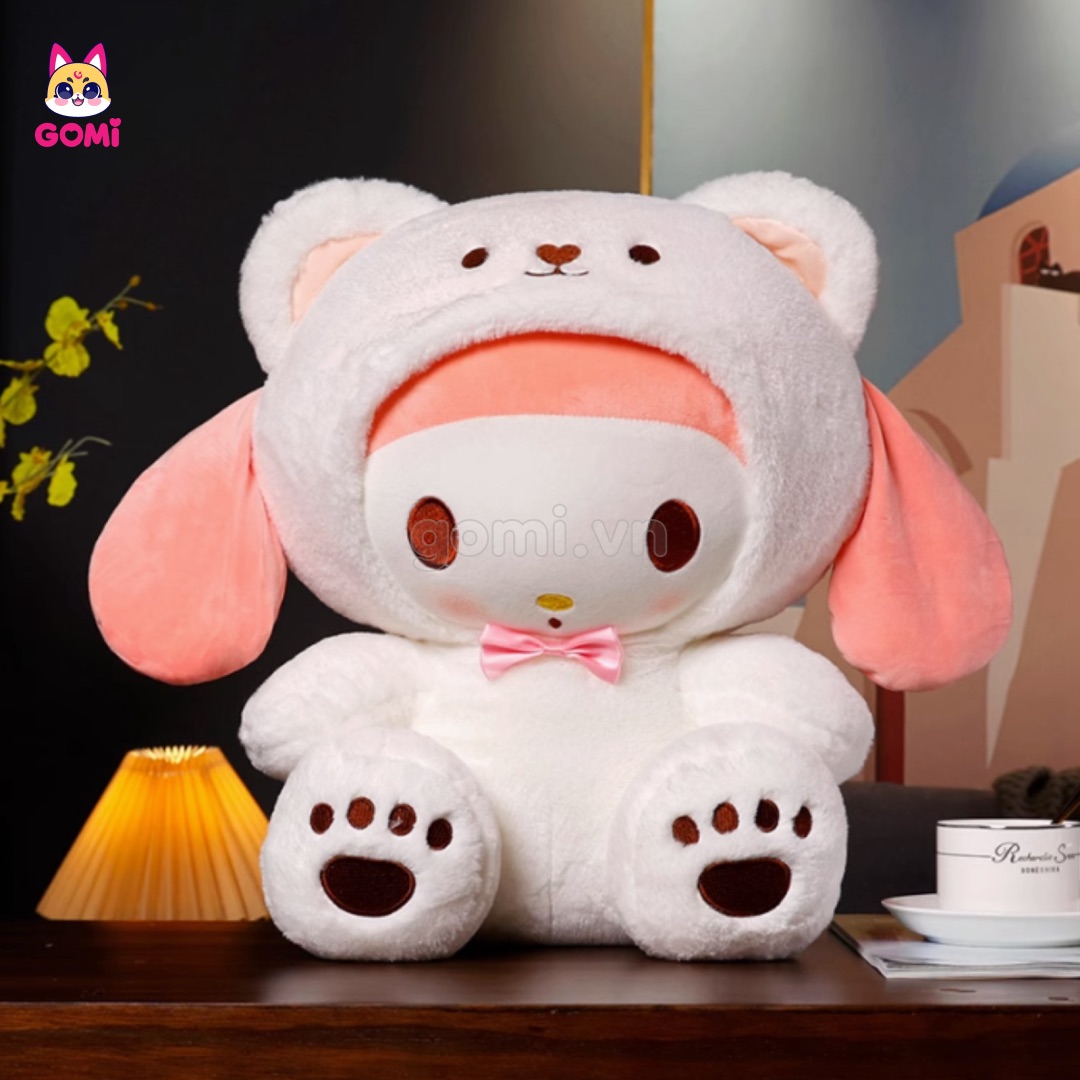 Gấu Bông Melody Cosplay Gấu Trắng