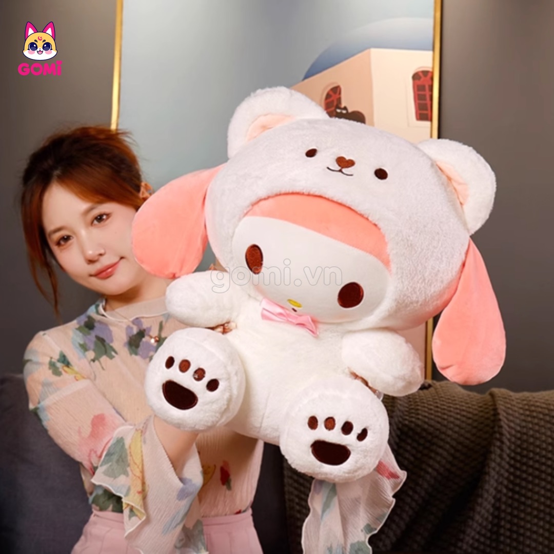 Gấu Bông Melody Cosplay Gấu Trắng