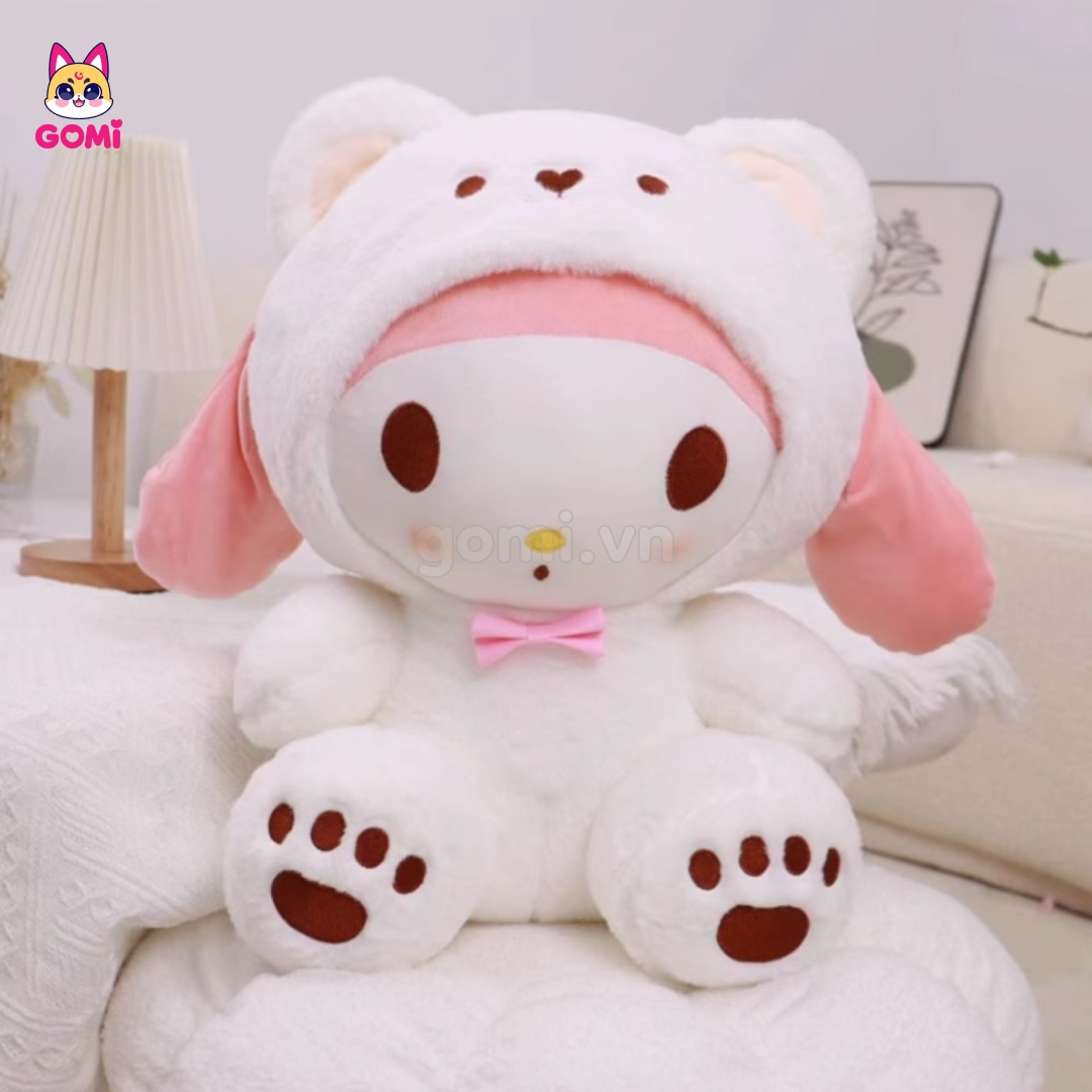 Gấu Bông Melody Cosplay Gấu Trắng
