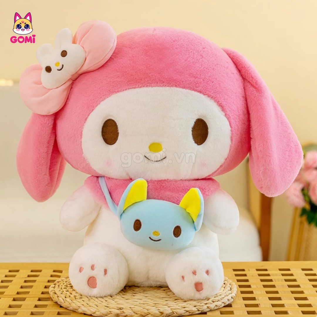 Gấu Bông Melody Đeo Túi Gấu