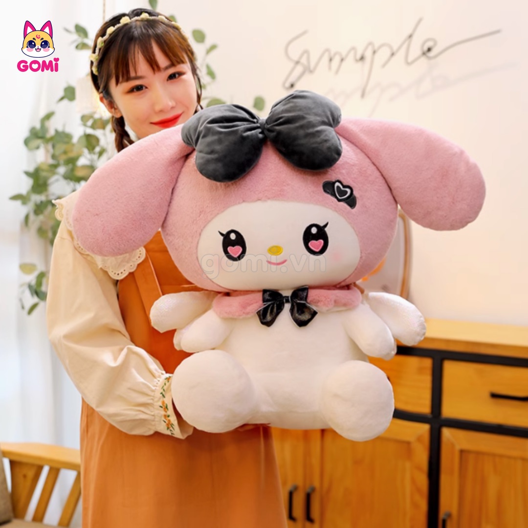 Gấu Bông Melody Cánh Trắng
