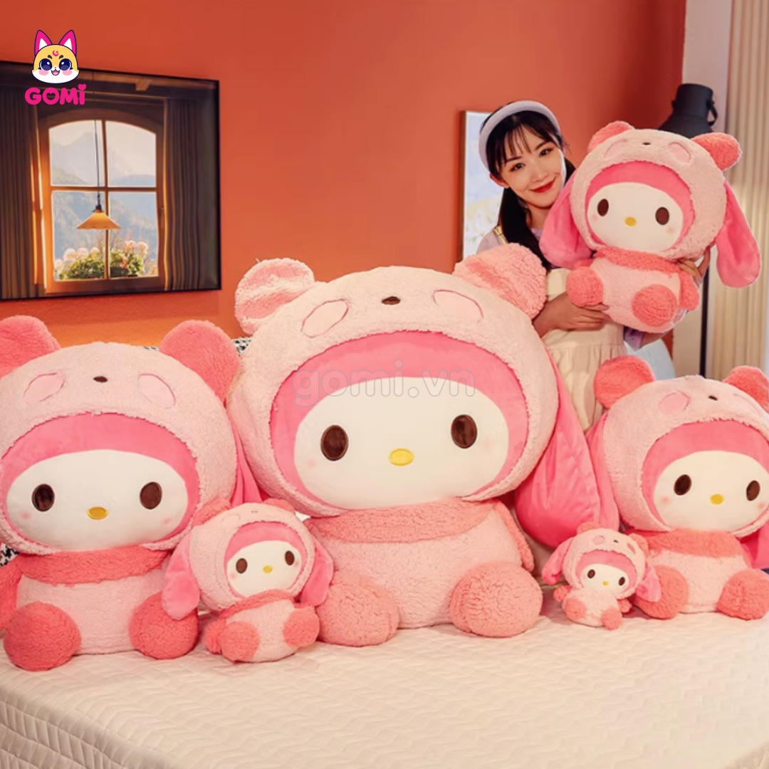 Gấu Bông Melody Cosplay Gấu Hồng