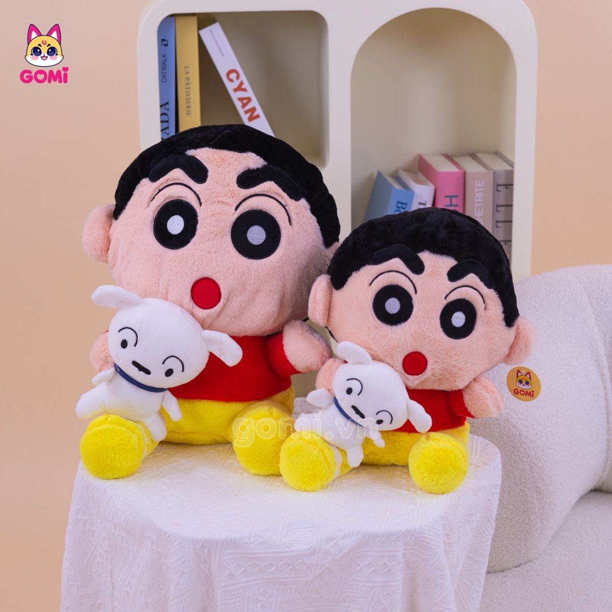 Gấu Bông Shin Ôm Gấu