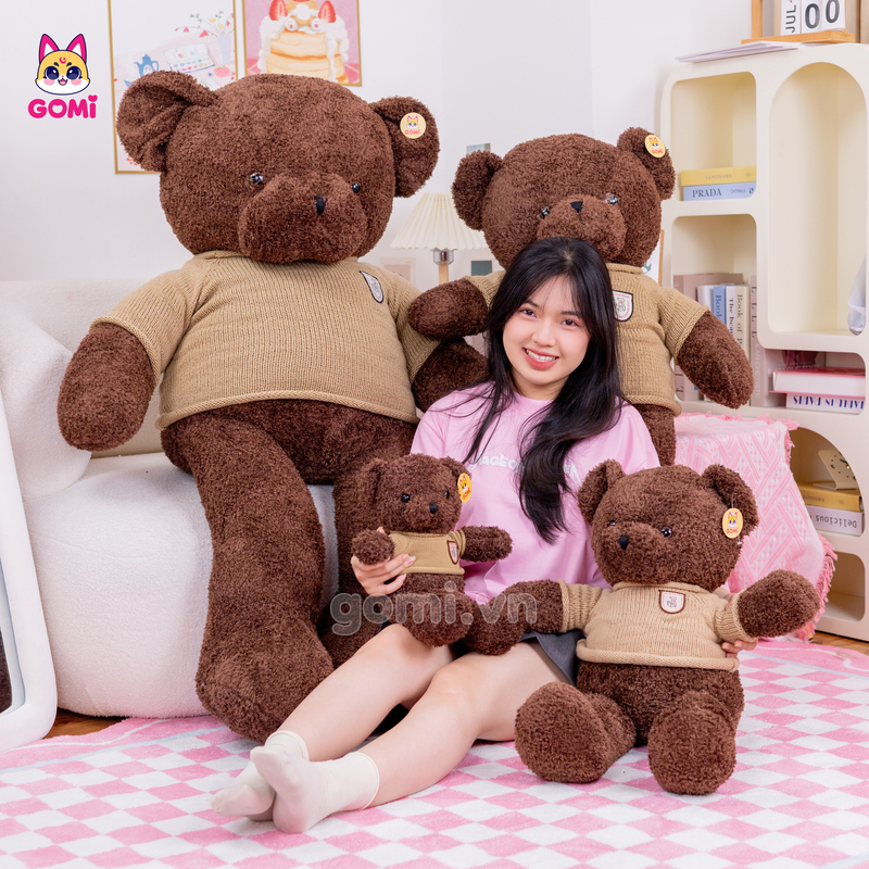 Gấu Bông Teddy Head Tales