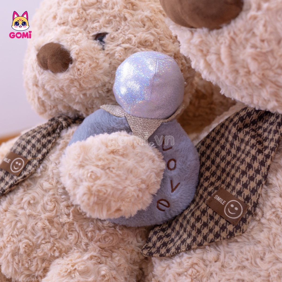 Gấu Bông Teddy Đeo Nhẫn