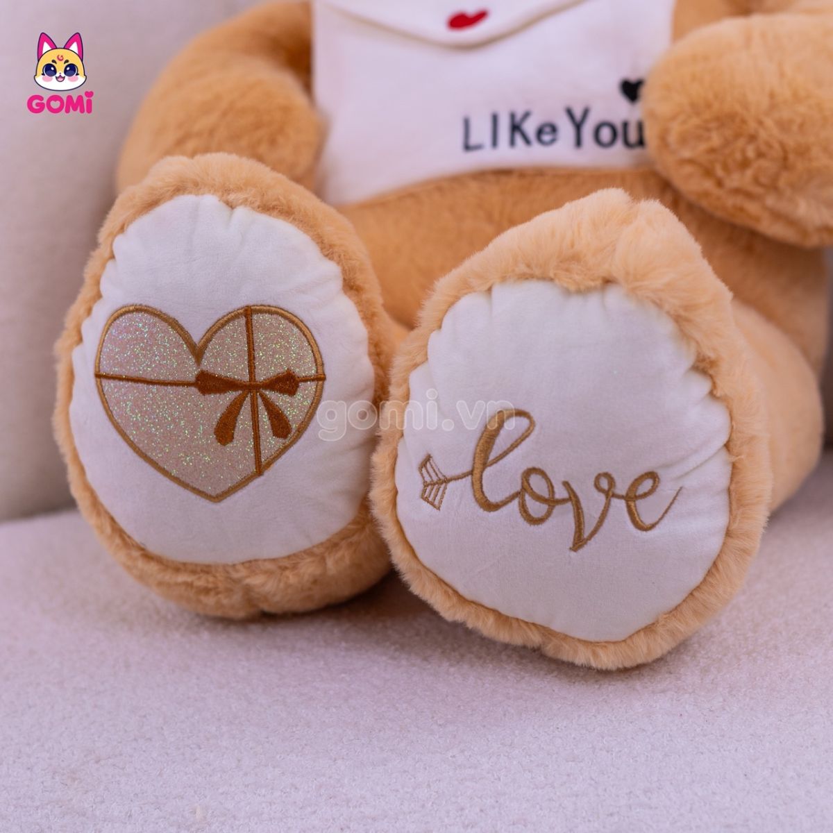 Gấu Bông Teddy Cầm Phong Thư