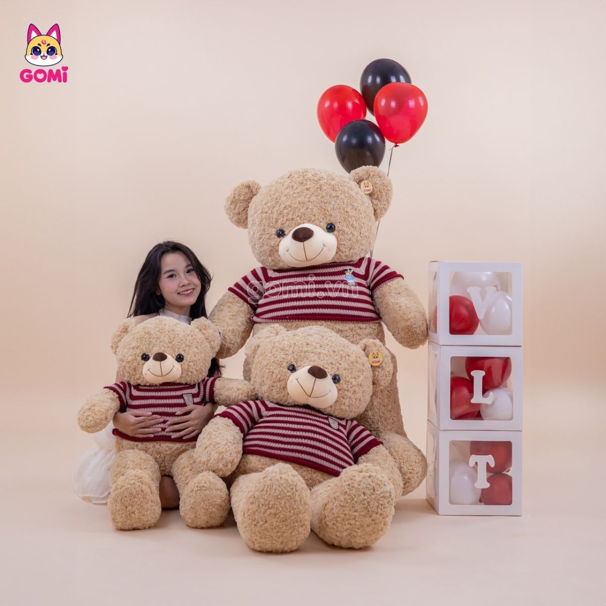Gấu Bông Teddy Logo Baby