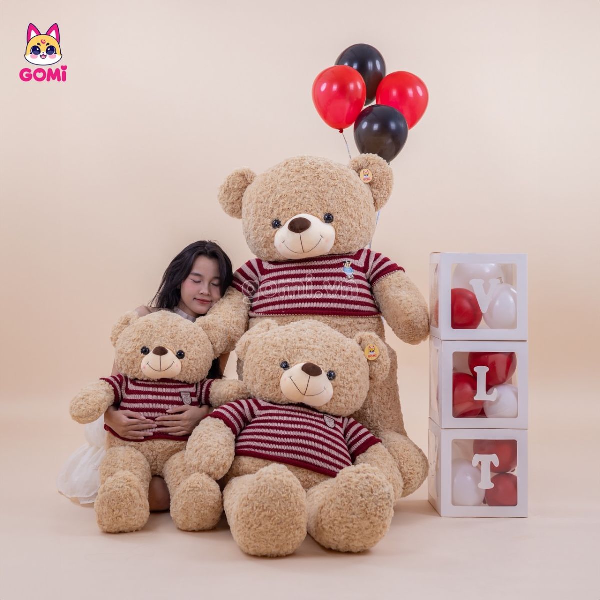 Gấu Bông Teddy Logo Baby