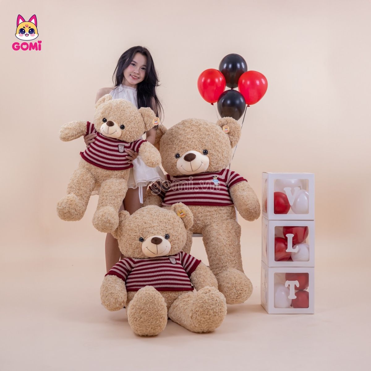 Gấu Bông Teddy Logo Baby
